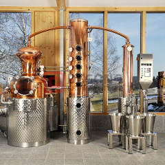 Copper Vodka Whisky Distiller Rum Gin Distillation Equipment Copper Distillation