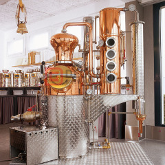 Copper helmet distillation equipment distillation tower vodka distillery DEGONG