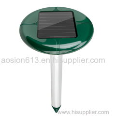 Aosion Waterproof Pest Control Sonic And Vibrating Solar Mole Chaser