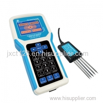 [JXCT]Soil Sensors Display Terminal Moisture Temperature EC PH NPK Soil Analyzer