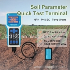 [JXCT]Soil Sensors Display Terminal Moisture Temperature EC PH NPK Soil Analyzer