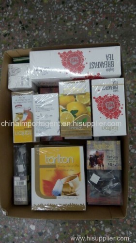 Guangzhou Customs Broker Clearance Agent Import Agency for Tea and Tea Products