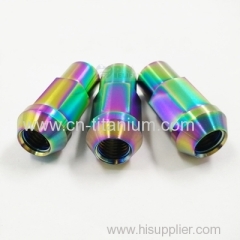 Titanium wheel lug nuts best quality made in Chinese Manufactuer