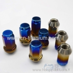 Titanium wheel lug nuts best quality made in Chinese Manufactuer