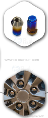 Titanium wheel lug nuts best quality made in Chinese Manufactuer