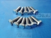 Titanium hex hot foring bolts DIN933 larger quatity in stock made in China manufactor
