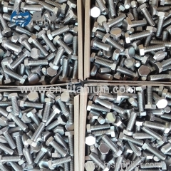 Titanium hex hot foring bolts DIN933 larger quatity in stock made in China manufactor