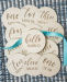 Wooden Baby Milestone Card Hello world