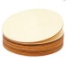 Wooden Baby Milestone Card Unfinished Wooden Circles for Crafts Engraving 6 in Round Unfinished Wood Circles Cutouts