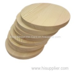 Custom Rustic Natural Round Wood Pine Tree Slices For Wedding Crafts