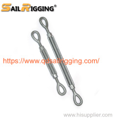 hot dip galvanized forged wire rope turnbuckle eye and eye