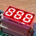 small size led display;3 digit 0.25" led display;3 digit 6.2mm display;small size 7 segment