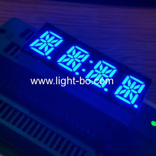 ultra-bright blue 0,54 "LED alfanumérico de 4 dígitos catodo comum para eletrodomésticos