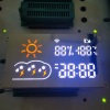 Customized Ultra white/Ultra Yellow 7 Segment LED Display Module for Bathroom with Mirror Glass