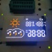 customized led display;led display module;custom 7 segment;bathroom display;climate indicator