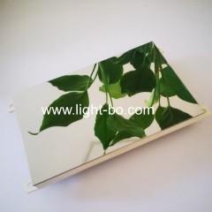 Customized Ultra white/Ultra Yellow 7 Segment LED Display Module for Bathroom with Mirror Glass