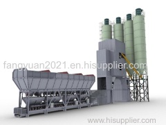 Skip loading concrete batching/mixing plant-low cost