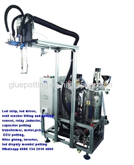 Automatic Polyurethane Sealant Mixing Dispenser Ab Glue Two Component Dispensing Machine Epoxy Resin Potting Machine