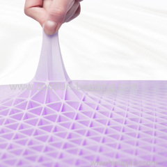 Memory Gel Sitting Pad Breathable Honeycomb Cooling TPE Pillow