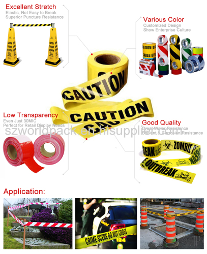 Custom PE Safety Caution Tape