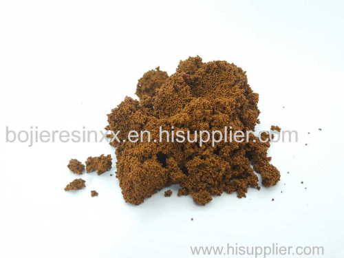 Arsenic treatment ion exchange resin