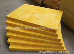 Wholesale glass fiber wool insulation board with black tissue facing