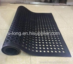 Fast Delivery New Rubber Mat Honeycomb Hole Anti Fatigue Mat For Kitchen