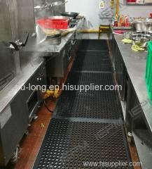 Fast Delivery New Rubber Mat Honeycomb Hole Anti Fatigue Mat For Kitchen