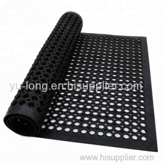 Fast Delivery New Rubber Mat Honeycomb Hole Anti Fatigue Mat For Kitchen