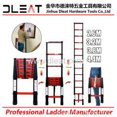 Dleat 3.8m Aluminum Single Telescopic Ladder With EN131