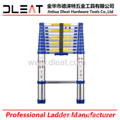 Dleat 2.9m Aluminum Single Telescopic Ladder With EN131