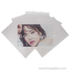 White Color A4 Inkjet Printable PVC Plastic Sheet for Card Printing