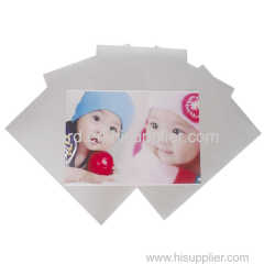 PVC Inkjet printing sheet transparent rigid sheet with printing adhesive