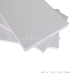 PVC Inkjet printing sheet transparent rigid sheet with printing adhesive