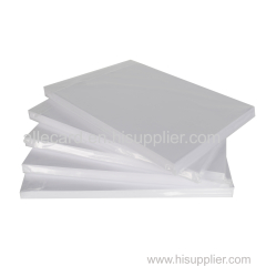 Shanghai / Wuhan / Suzhou Sales 0.15mm A3 / A4 Inkjet Printable PVC Plastic Sheet for Making Card