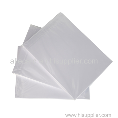 0.3mm white inkjet printable pvc plastic sheet for poker cards