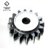 type of gear cutting tools Module 1 to 8 gear shaper cutters with disc shank or hub type involute gear shaping tool