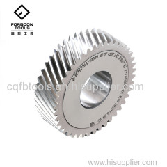 Disc type gear shaper cutters solid carbide for Involute and non-involute gear shaping tool
