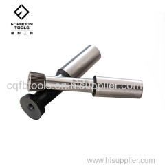disc type straight tooth gear shaper cutter with R supplier for gear shaping tool