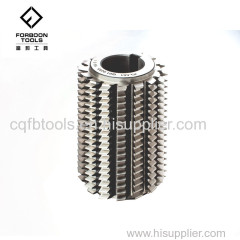 disc type straight tooth gear shaper cutter with R supplier for gear shaping tool