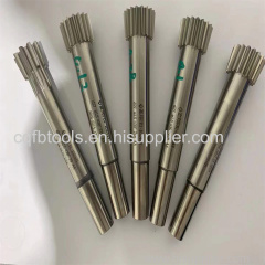 calathiform/bowl type straight tooth gear shaper cutter slotting cutter and tool with chamfer