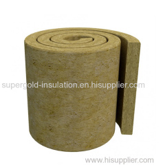 High quality A grade Rock basalt wool thermal insulation blanket for tube construction
