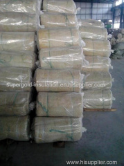 High quality A grade Rock basalt wool thermal insulation blanket for tube construction