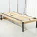 Konfurt Modern cheap wood slatted Frame adjustable bed bedroom sets