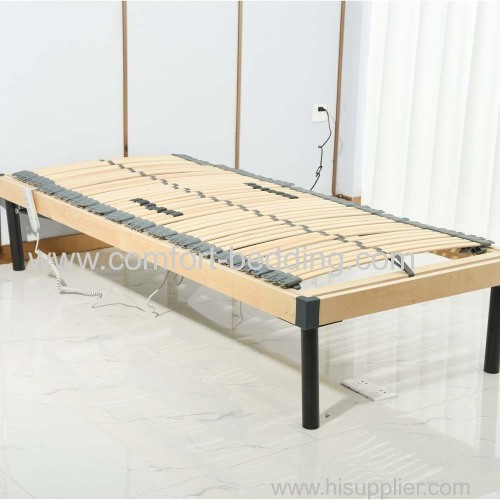 Konfurt Brich Adjustable Bed Slats Design Furniture 5 Zones Comfortable Wooden Bed Adjustable Slatted Bed Base