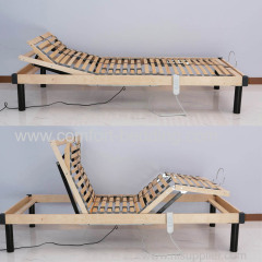 European style Adjustable Beds Birch Slat Bed