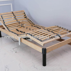 European style Adjustable Beds Birch Slat Bed