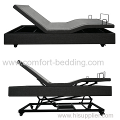 Hi low adjustable electric medical bed with German Okin Motors home care elderly Bed