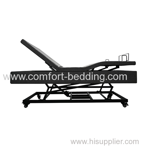 Hi low adjustable electric medical bed with German Okin Motors home care elderly Bed