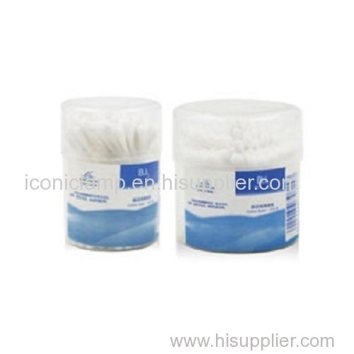 Wood Stick Cotton Buds Plastic Tube Pack Supplier
